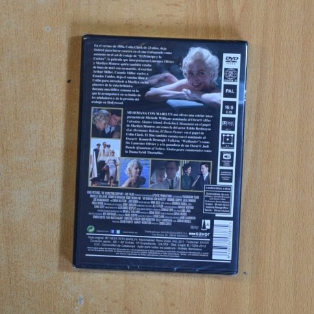 MI SEMANA CON MARILYN - DVD