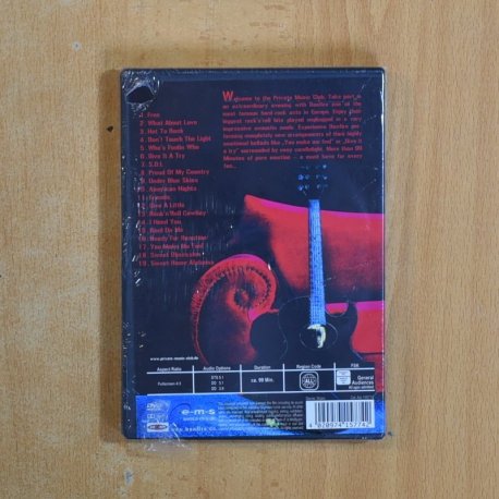 BONFIRE - ONE ACOUSTIC NIGHT - DVD