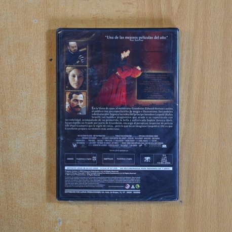 EL ILUSIONISTA - DVD