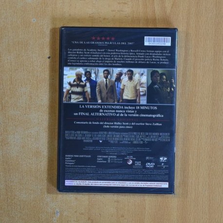 AMERICAN GANGSTER - DVD