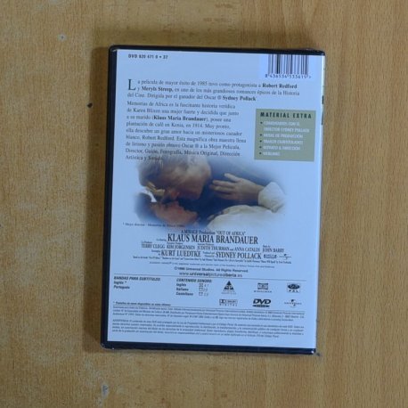 MEMORIAS DE AFRICA - DVD