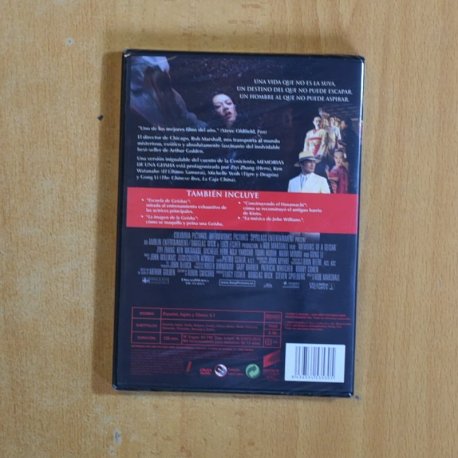MEMORIAS DE UNA GEISHA - DVD