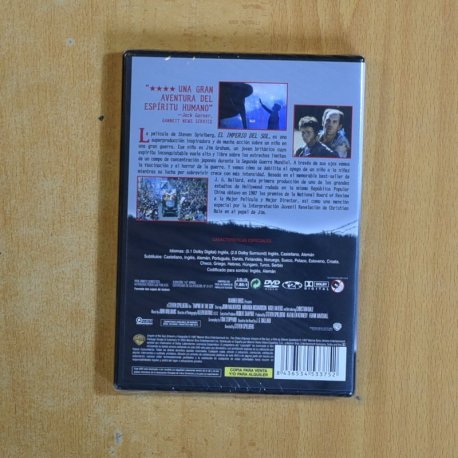 EL IMPERIO DEL SOL - DVD