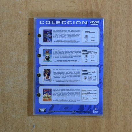 EL LADRON DE SUEÑOS / LA ISLA DEL CANGREJO / RUDOLPH / GOOMER - DVD