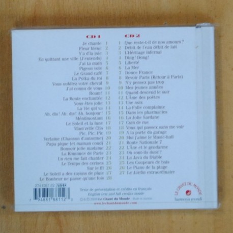 CHARLES TRENET - LE SIECLE D´OR - 2 CD