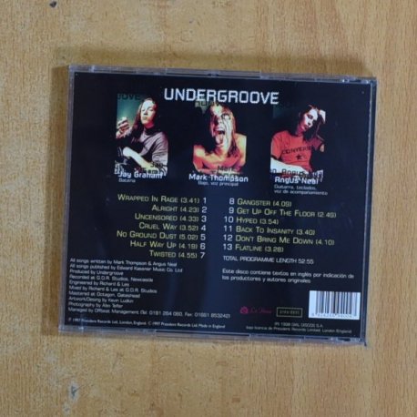 UNDERGROOVE - VIRTUAL - CD