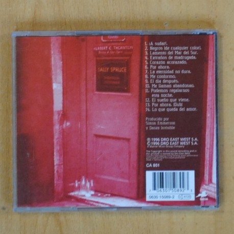 DANZA INVISIBLE - POR AHORA - CD