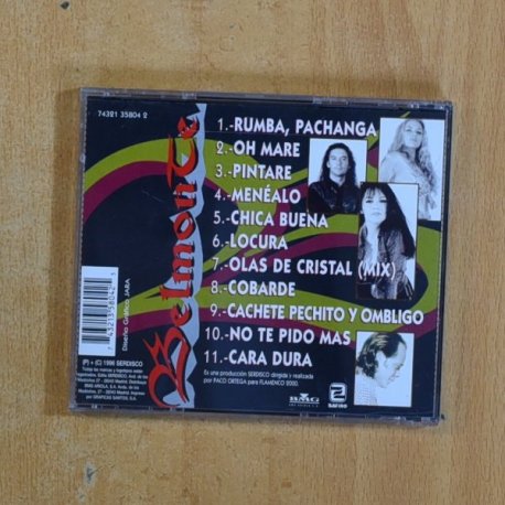 BELMONTE - CACHETE PECHITO Y OMBLIGO - CD