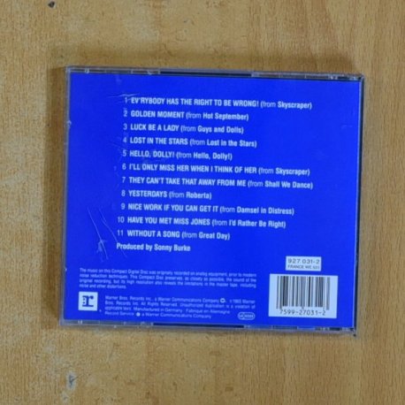 FRANK SINATRA - MY KIND OF BROADWAY - CD