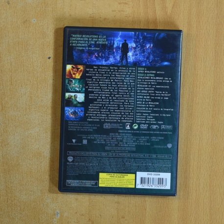 MATRIX REVOLUTIONS - DVD