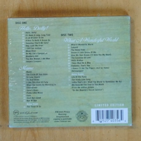 LOUIS ARMSTRONG - FELLO LOUIS - 2 CD