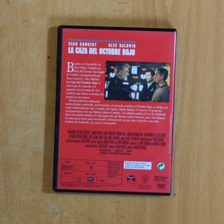 LA CAZA DEL OCTUBRE ROJO - DVD