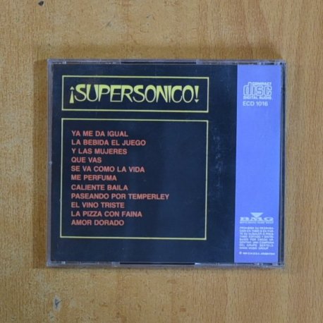 LOS AUTENTICOS DECADENTES - SUPERSONICO - CD