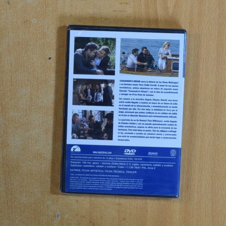 CASSANDRAS DREAM - DVD