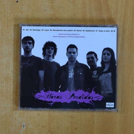 HORAS PERDIDAS - HORAS PERDIDAS - CD