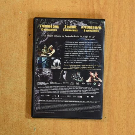 EL LABERINTO DEL FAUNO - DVD