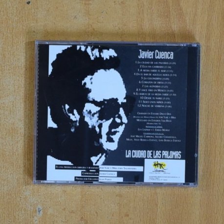 JAVIER CUENCA - LA CIUDADN DE LAS PALOMAS - CD