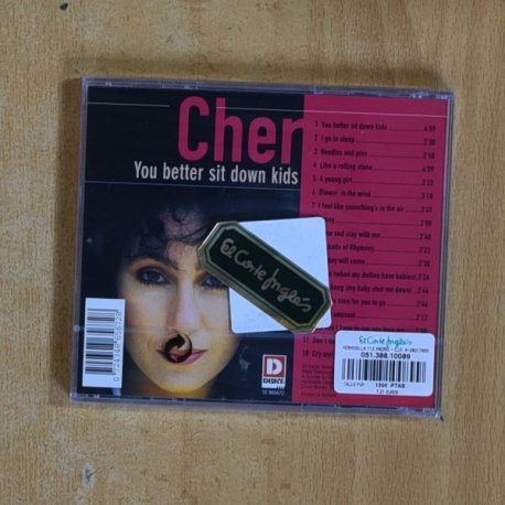 CHER - YOU BETTER SIT DOWN KIDS - CD