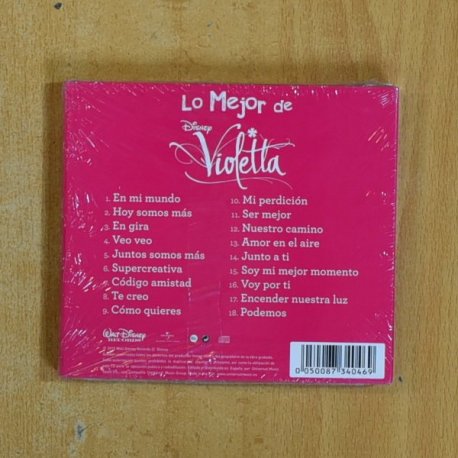 VIOLETTA - LO MEJOR DE VIOLETTA - CD
