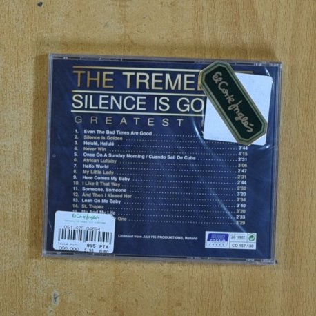 THE TREMELOES - SILENCE IS GOLDEN - CD