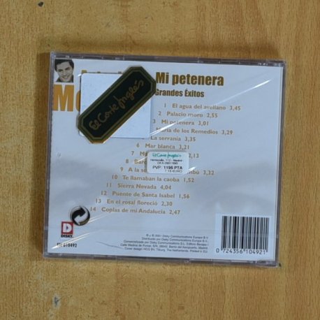 ANTONIO MOLINA - MI PETENERA - CD