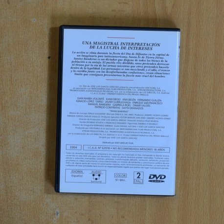 TIRANO BANDERAS - DVD