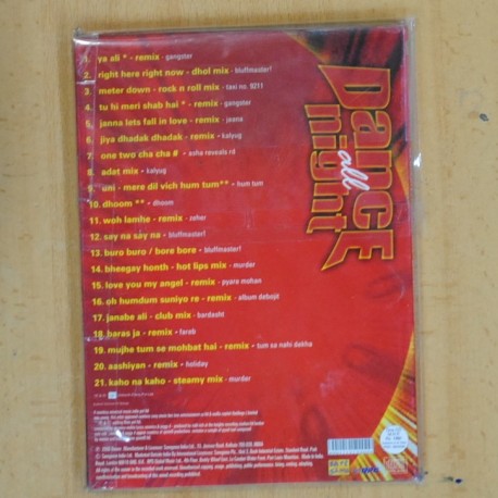 VARIOS - 21 GREATEST DANCE HITS DANCE ALL NIGHT - DVD