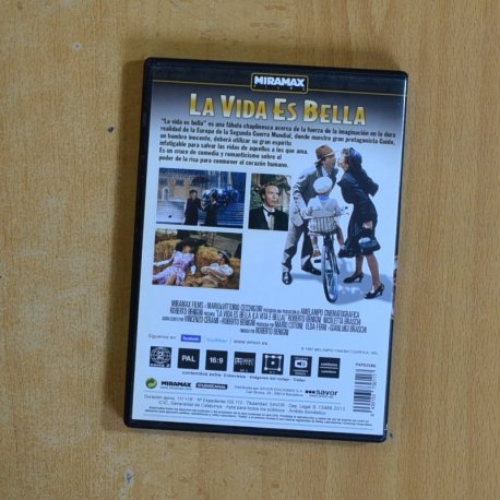 LA VIDA ES BELLA - DVD