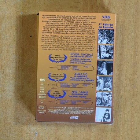 TRILOGIA DE APU - DVD