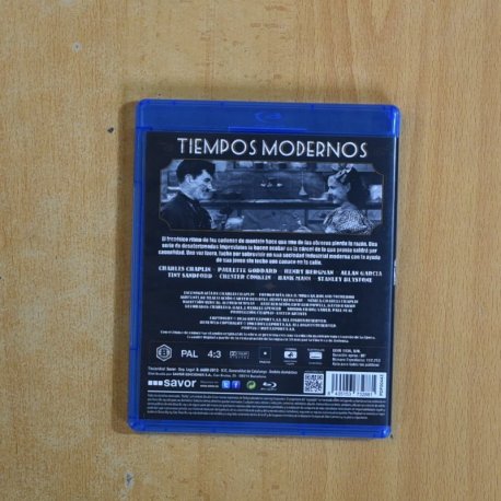 TIEMPOS MODERNOS - BLURAY