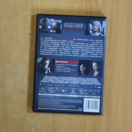 EL ESCRITOR - DVD