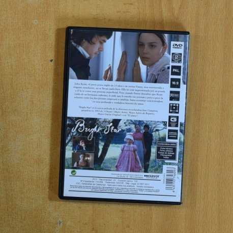BRIGHT STAR - DVD