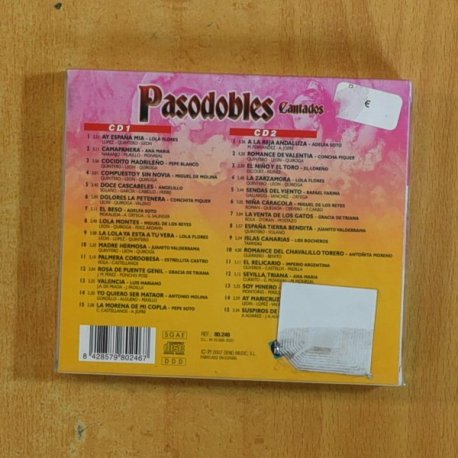 VARIOS - PASODOBLES ENCANTADOS - CD