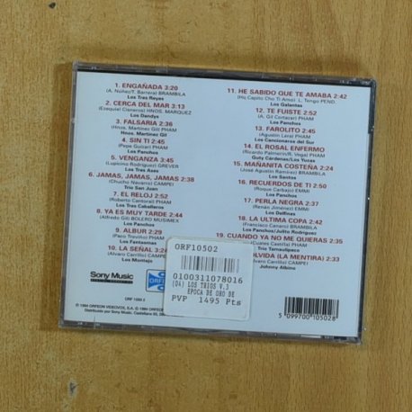 VARIOS - EPOCA DE ORO DE LOS TRIOS - CD