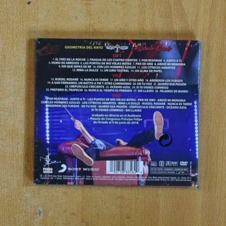 MANOLO GARCIA - GEOMETRIA DEL RAYO EN DIRECTO - CD