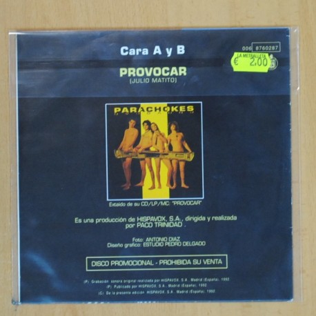 PARACHOKES - PROVOCAR - SINGLE