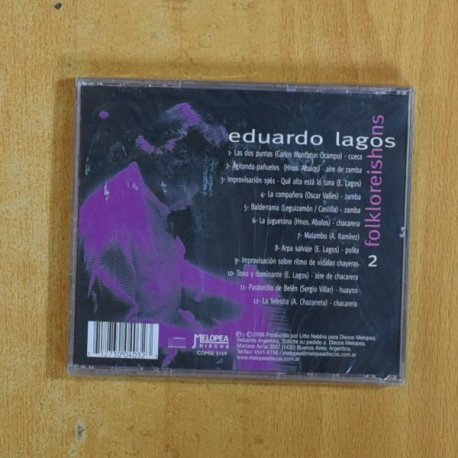 EDUARDO LAGOS - FOLKLOREISHONS - CD