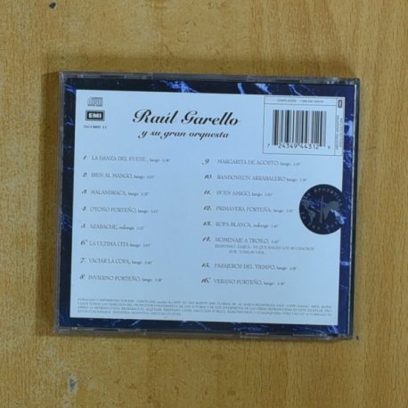 RAUL GARELLO Y SU GRAN ORQUESTA - FROM ARGENTINA TO THE WORLD - CD