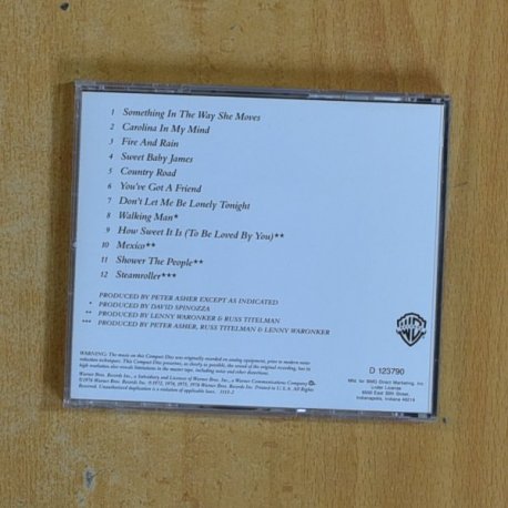 JAMES TAYLOR - JAMES TAYLOR - CD