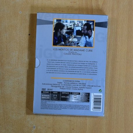 LOS MERITOS DE MADAME CURIE - DVD