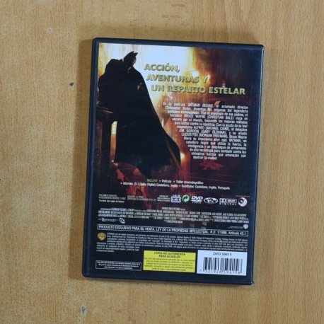BATMAN BEGINS - DVD