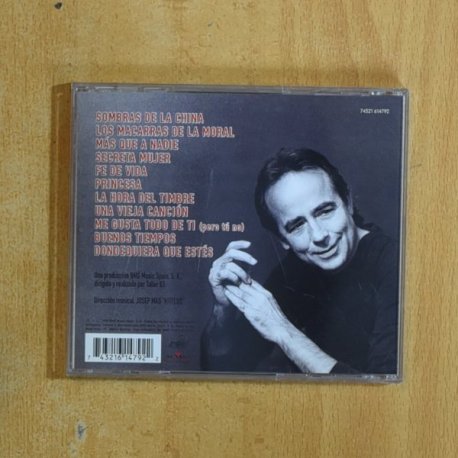 JOAN MANUEL SERRAT - SOMBRAS DE LA CHINA - CD