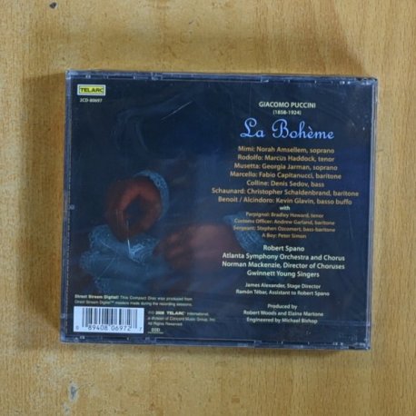 PUCCINI - LA BOHEME - CD