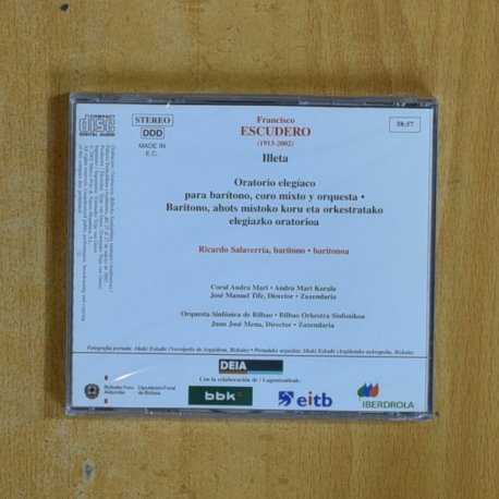 ESCUDERO - ILLETA - CD