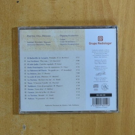 VARIOS - CONCIERTO XXV ANIVERSRIO REDISLOGAR SA - CD