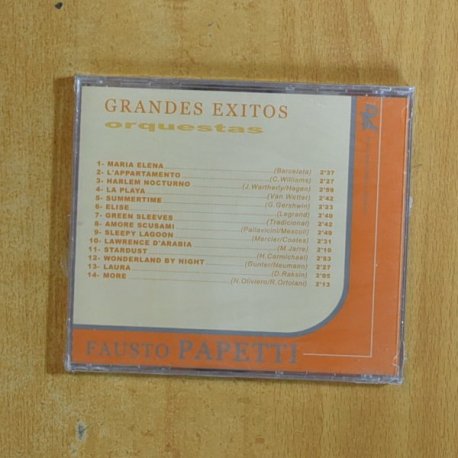 FAUSTO PAPETTI - GRANDES EXITOS - CD