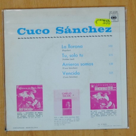 CUCO SANCHEZ - LA LLORONA + 3 - EP