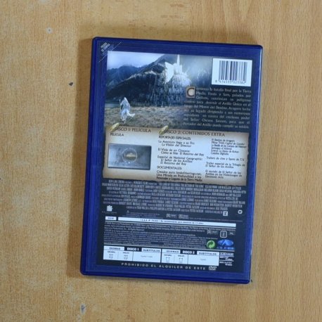 EL SEÑOR DE LOS ANILLOS EL RETORNO DEL REY - DVD