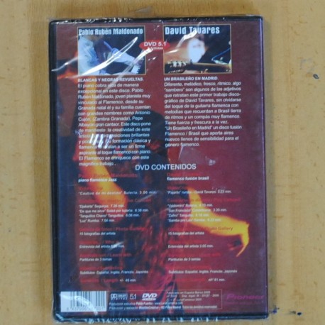 PABLO RUBEN MALDONADO / DAVID TAVARES - FLAMENCO PIANO FUSION - DVD
