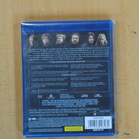 JUEGO DE TRONOS - PRIMERA TEMPORADA COMPLETA - BLU RAY